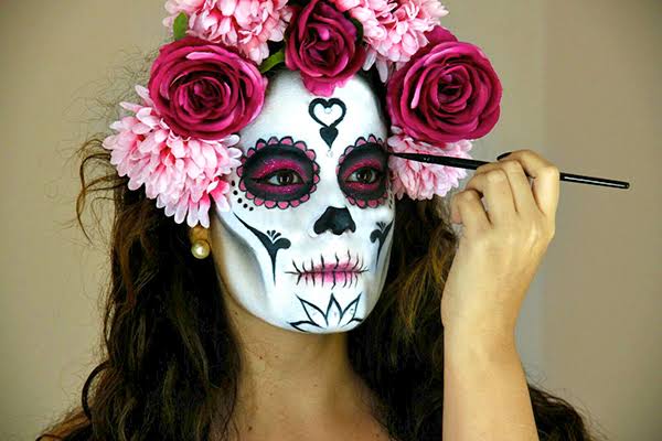 Maquillaje de Catrina para Niñas y Mujeres - Como Maquillarse de Catrina