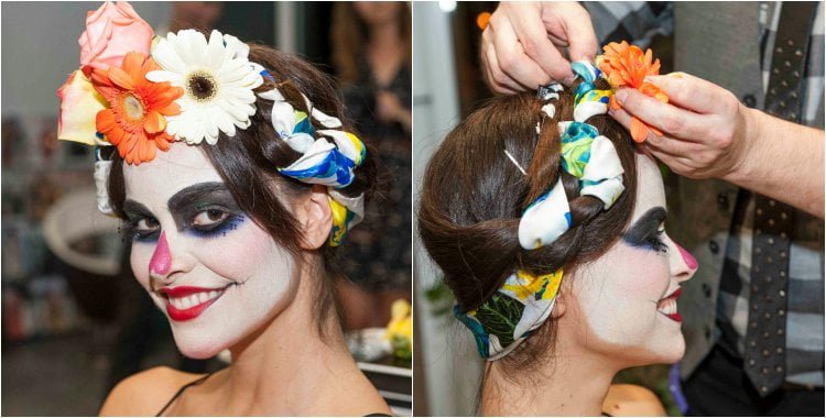 Maquillaje y Peinado de Catrina