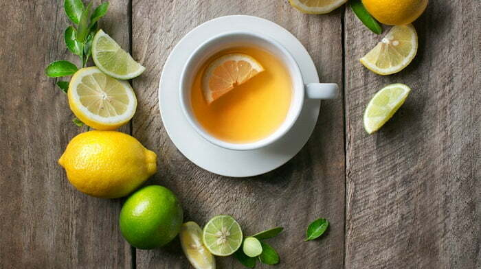 Té Verde Con Limón para bajar de peso