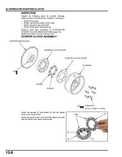 Manual Moto Yamaha XT 660 2008 Reparación en PDF MOTOR