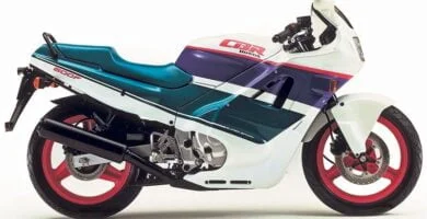 Manual Moto Honda CBR 600Fm 1989 Reparación y Servicio