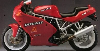 Manual Moto Ducati 750SS 1991 Reparación y Servicio