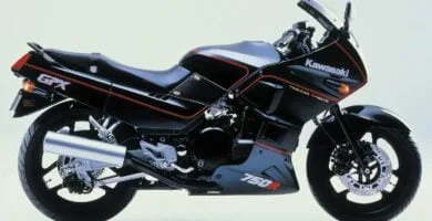 Manual Moto Kawasaki GPX 750 Reparación y Servicio