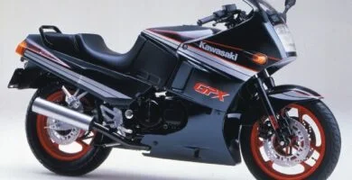 Manual Moto Kawasaki GPX 750R Reparación y Servicio