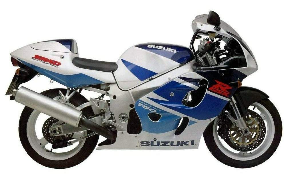 Manual Moto Suzuki GSX R750 1998 Reparación y Servicio