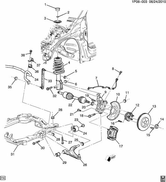 Reparar Suspensión Volkswagen Golf Jetta 1984-1992