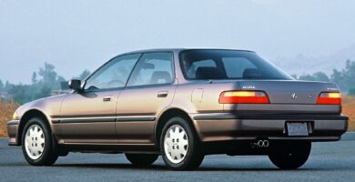 Manual Acura Integra Sedan 1993 de Usuario