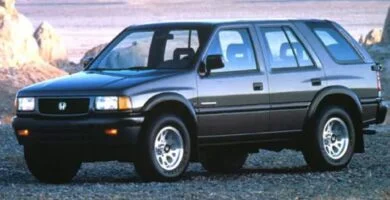 Descargar Manual Honda Passport 1994 de Usuario