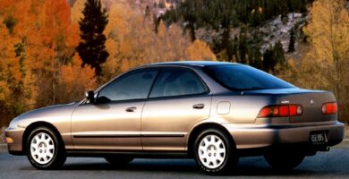 Manual Acura Integra Sedan 1998 de Usuario