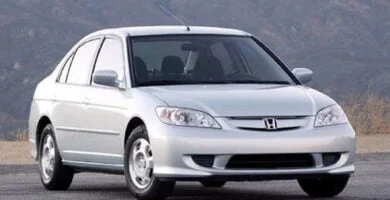 Descargar Manual Honda Civic Hybrid 2004 de Usuario