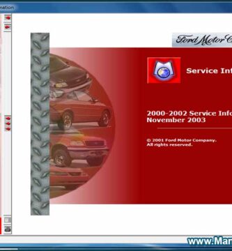 Ford TIS 2000-2003 Sistema de Información Técnica Manuales