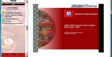 Ford TIS 2000-2003 Sistema de Información Técnica Manuales