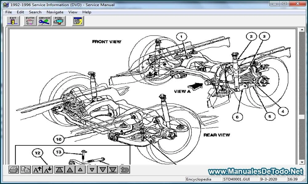 Diagramas y Esquemas Ford