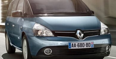 Descargar Manual RENAULT ESPACE 2012 de Usuario