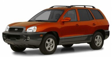 Descargar Manual HYUNDAI SANTA FE 2003 de Usuario