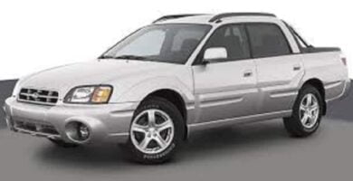 Descargar Manual SUBARU BAJA 2003 de Usuario PDF Gratis