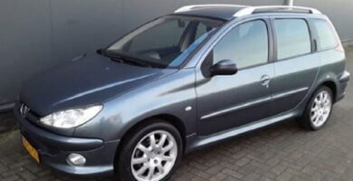 Descargar Manual PEUGEOT 206 SW 2006 de usuario PDF gratis