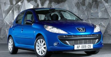 Descargar Manual PEUGEOT 206 2009 de usuario PDF gratis