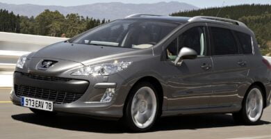 Descargar Manual PEUGEOT 308 SW 2009 de usuario PDF gratis