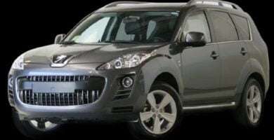 Descargar Manual PEUGEOT 4007 2012 de usuario PDF gratis