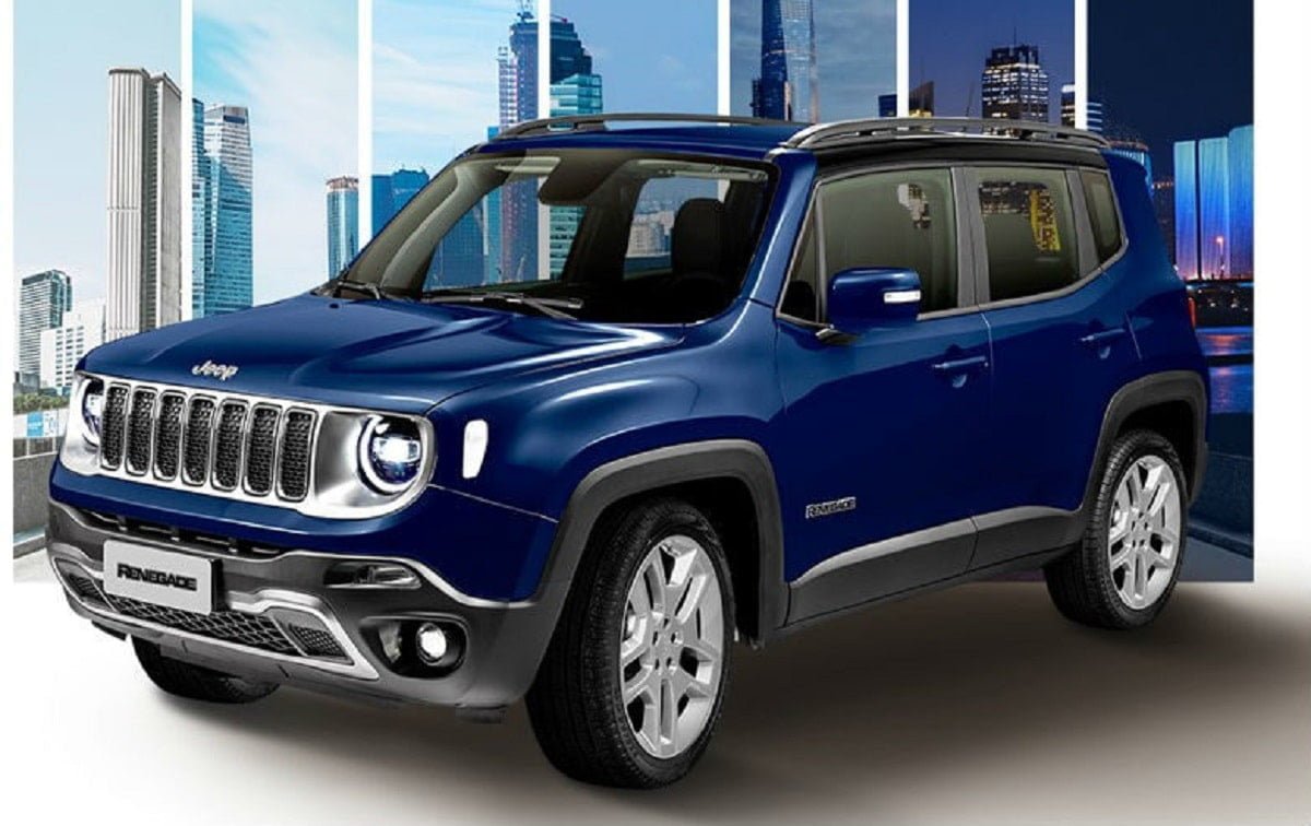 Jeep Renegade синий