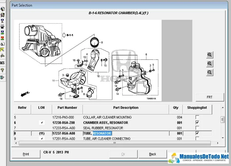 Buscar AutoPartes Honda