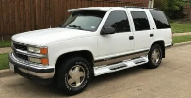 Manual de Usuario CHEVROLET TAHOE 1996 Gratis PDF