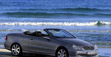 Descargar Manual MERCEDES BENZ CLASE CLK CABRIOLET 2003 de Usuario GRATIS