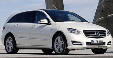 Descargar Manual MERCEDES BENZ CLASE R 2012 de Usuario GRATIS