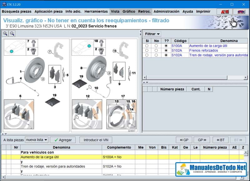 Refacciones Suspensión Autos BMW