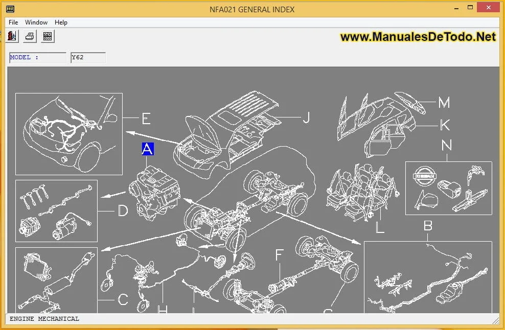 Catalogo de Recambios para Tiida 2007