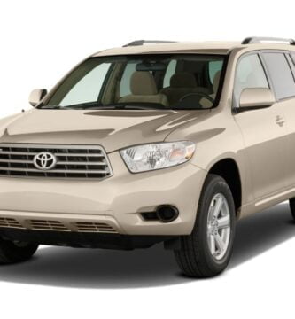 Descargar Catalogo de Partes TOYOTA Highlander Hybrid 2009 AutoPartes y Refacciones