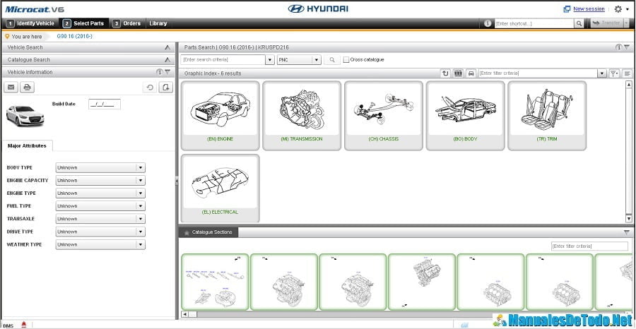 Catalogo de Partes HYUNDAI Aero Town 2000 AutoPartes y Refacciones