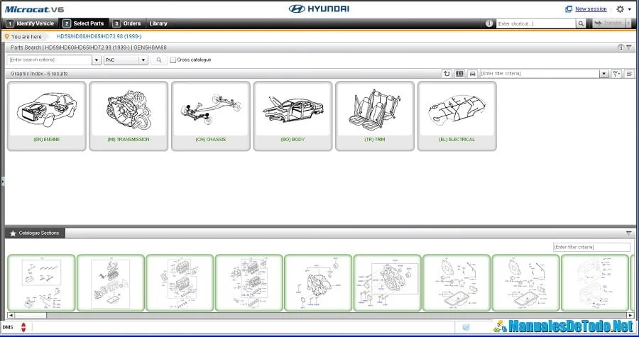 Refacciones Originales para HYUNDAI Tiburon 2005