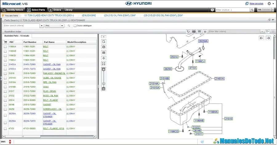 Sistema de Frenos HYUNDAI Tiburon 2005