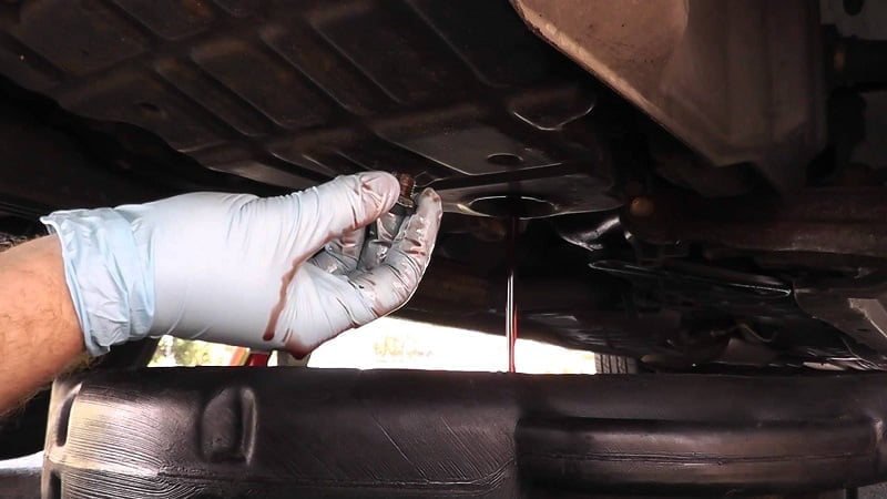 Revisión del aceite caja de cambio automática FORD 4R44E