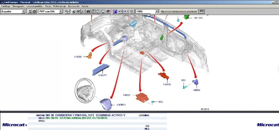 Partes de Colisión para FORD E-450 1997