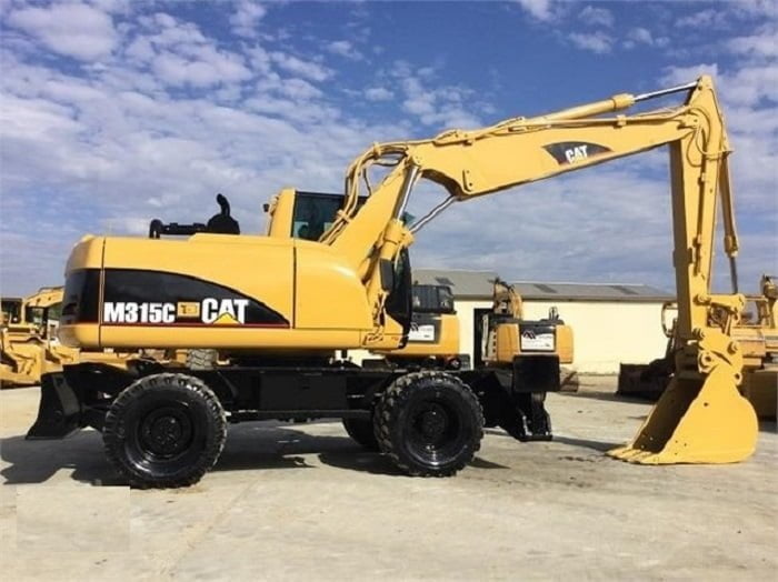 Excavadora de Ruedas M315C Manual de Reparación y Partes