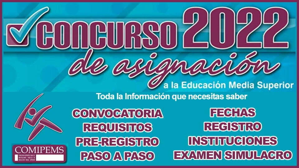Examen Comipems 2022 Convocatoria Registro Requisitos
