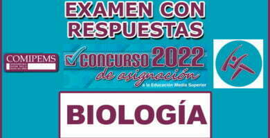 Examen de Biología Resuelto Para Comipems 2022