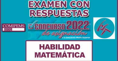 Examen de Habilidad Matemática Resuelto Para Comipems 2022