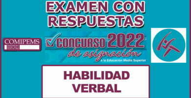 Examen de Habilidad Verbal Resuelto Para Comipems 2022