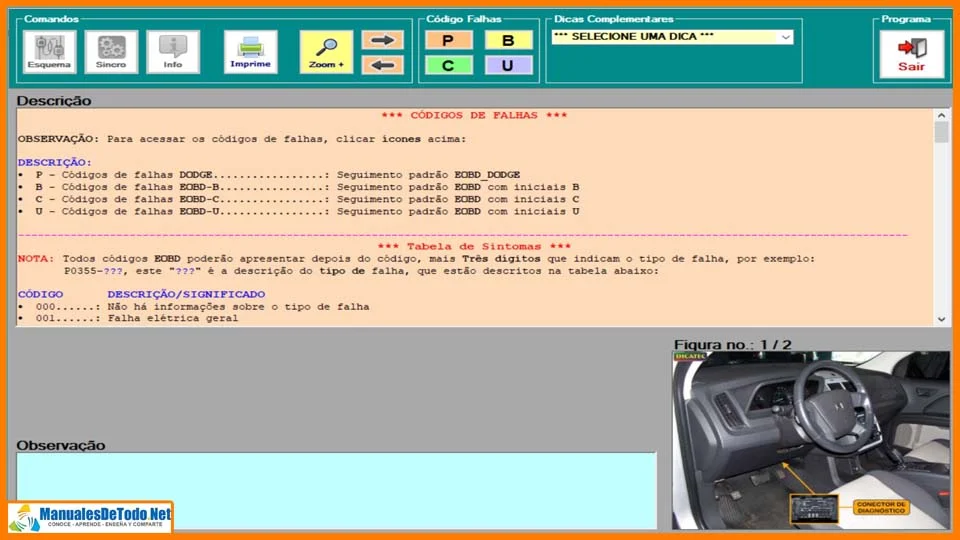 Códigos de Falla OBD2 Kia 146 2004