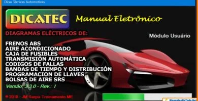 DICATEC Software de Diagramas ElÃ©ctricos, Bandas de Tiempo y Diagnostico Automotriz