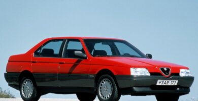 Diagramas Eléctricos Alfa Romeo 164 1987 - Bandas de Tiempo y Distribución