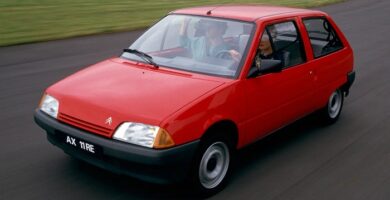 Diagramas Eléctricos Citroen AX 1991 - Bandas de Tiempo y Distribución