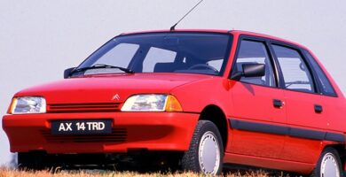 Diagramas Eléctricos Citroen AX 1995 - Bandas de Tiempo y Distribución