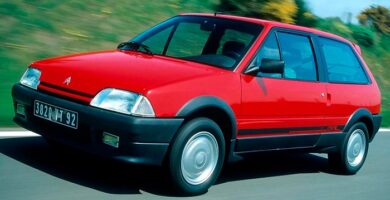 Diagramas Eléctricos Citroen AX 1996 - Bandas de Tiempo y Distribución