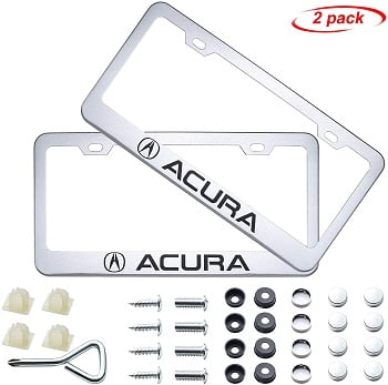 Porta Placa Acura de Aluminio