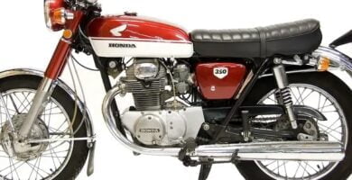 Manual Moto Honda CB 350 1972 Reparación y Servicio